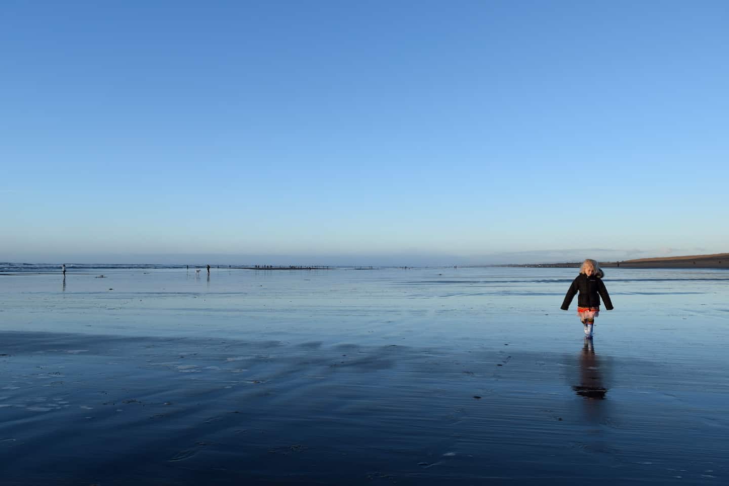 Yurt camping at Ft. Stevens State Park on the Oregon Coast has a beautiful beach—and much more. To & Fro Fam