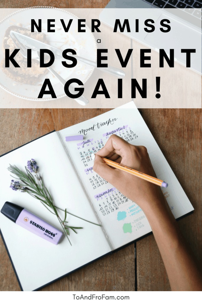 This Google calendar hack for moms will organize your family's schedule and make sure you know about all the fun family events! To & Fro Fam