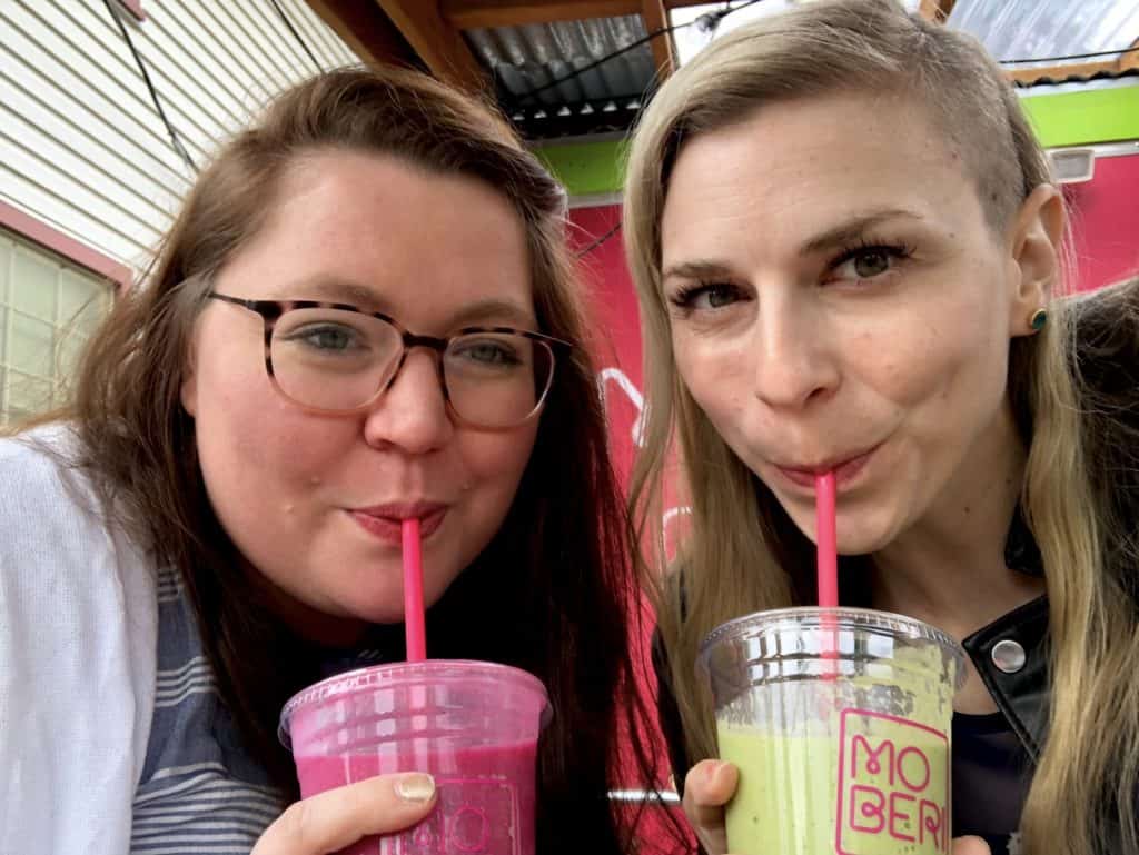 Smoothie destinations in Portland: Moberi / To & Fro Fam