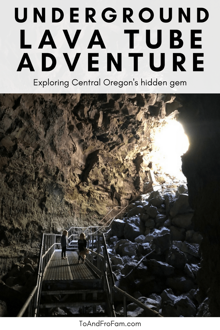 Traveling to Central Oregon with kids? This family-friendly activity, hiking through the Lava River Cave lava tube cave, is 100% unforgettable. To & Fro Fam