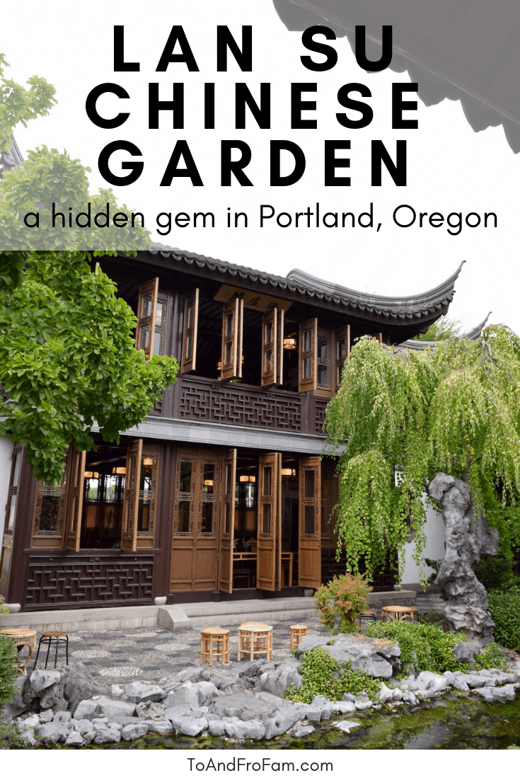 This downtown Portland destination is a must-add to your Oregon itinerary. The Lan Su Chinese Garden is a hidden gem where you can relax, sip tea and learn about Chinese culture. To & Fro Fam