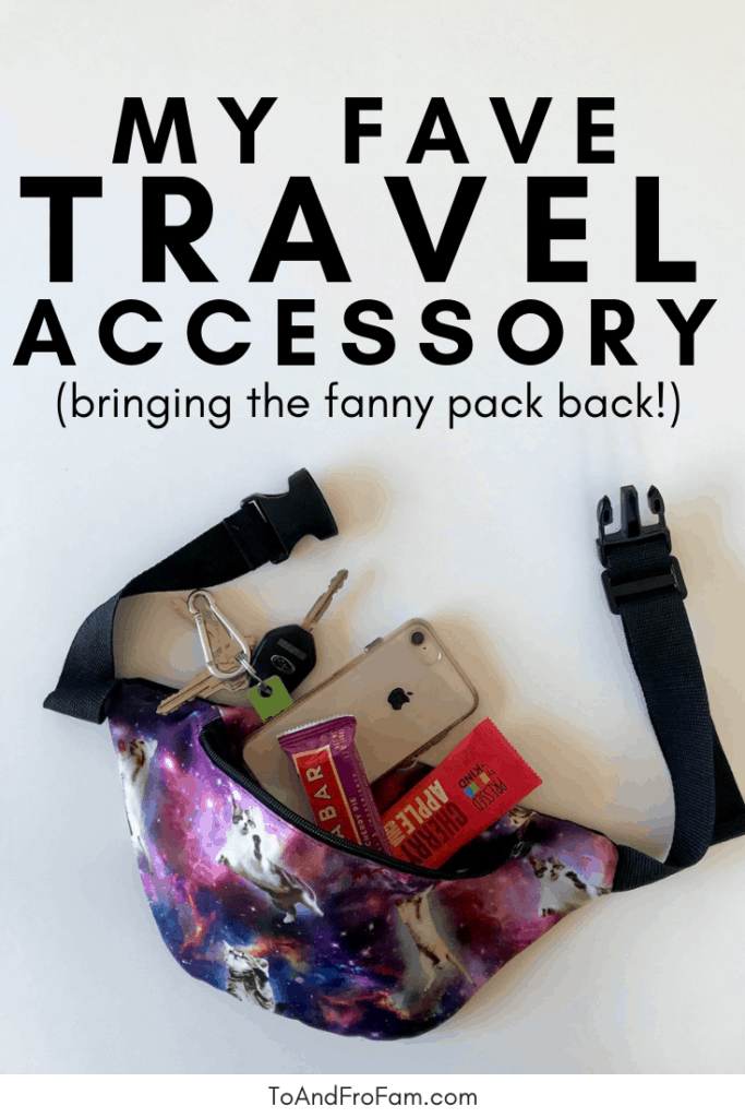 A fanny pack is my favorite travel accessory because it's so practical (+ cute!). Here, 9 reasons why you should wear a fanny pack and how to pull it off. To & Fro Fam