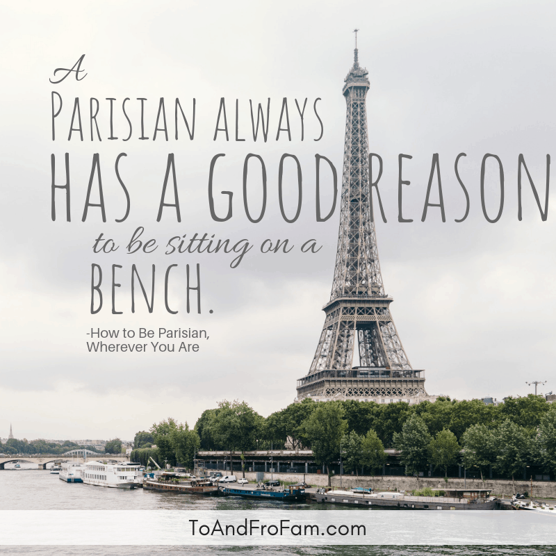 Paris travel quote - Eiffel Tower / To & Fro Fam