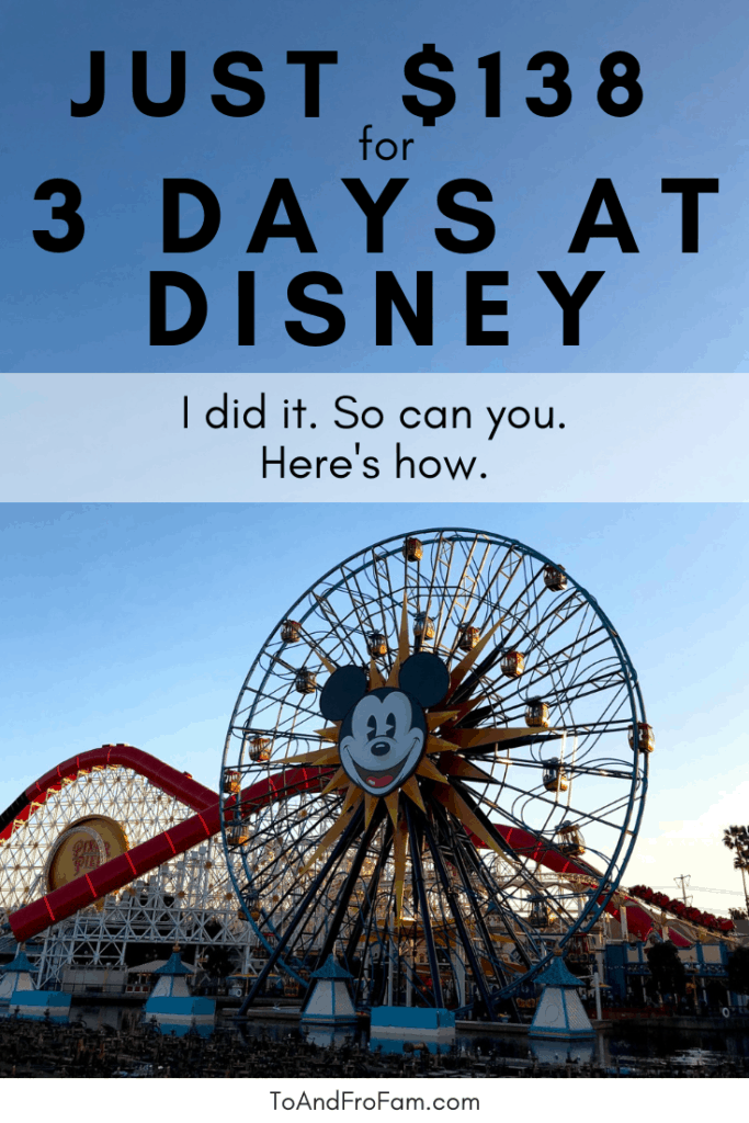 Doing Disney on a Budget? Here are the Disney hacks I used to save $2,289 on our budget Disney vacation—and how you can, too!! To & Fro Fam