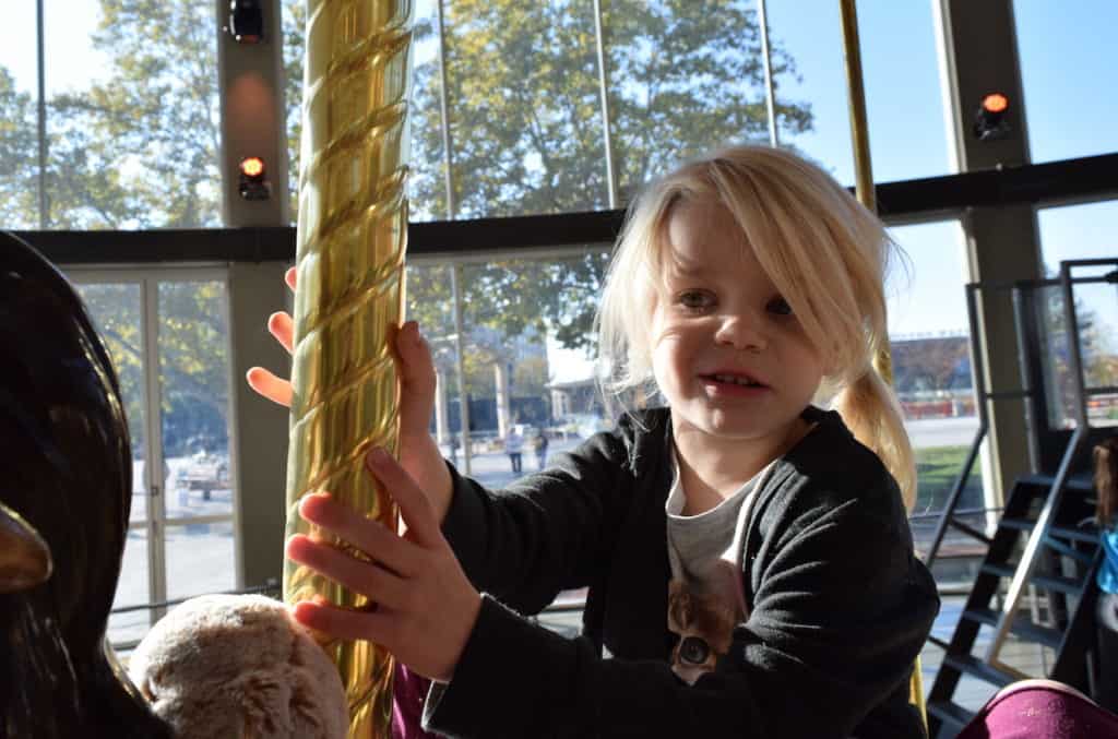 What to do in Spokane with kids: A half-day itinerary in Riverfront Park, including a carousel. Washington family travel // To & Fro Fam