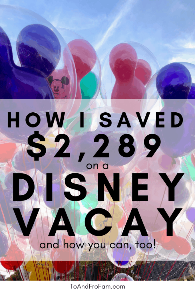 Doing Disney on a budget? Here's how I spent just $138 for three days on our family budget Disney vacation! To & Fro Fam