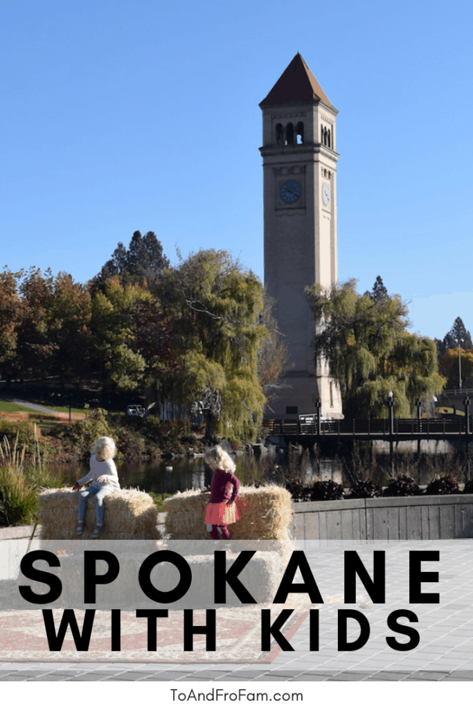 Planning family travel in Washington? Spokane, Washington is a kid-friendly city and home to gorgeous Riverfront Park. Here's what to do in Spokane with kids! To & Fro Fam