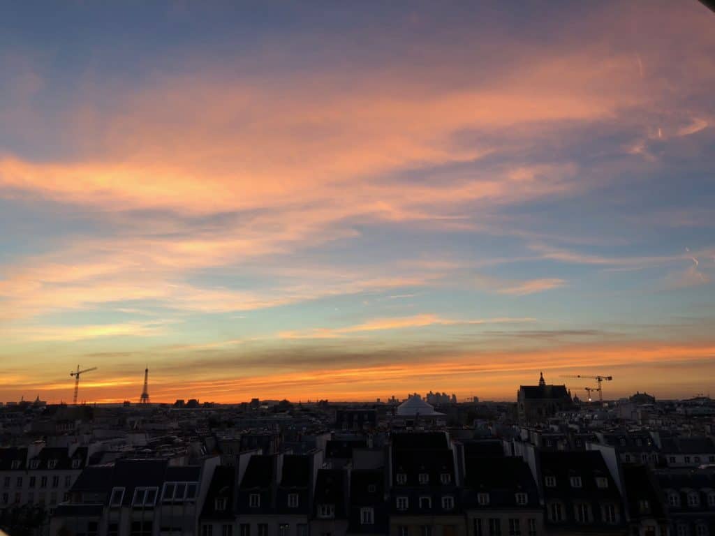 The Centre Pompidou is the best place to see the sunset in Paris—and one of my favorite travel destinations of 2018. To & Fro Fam
