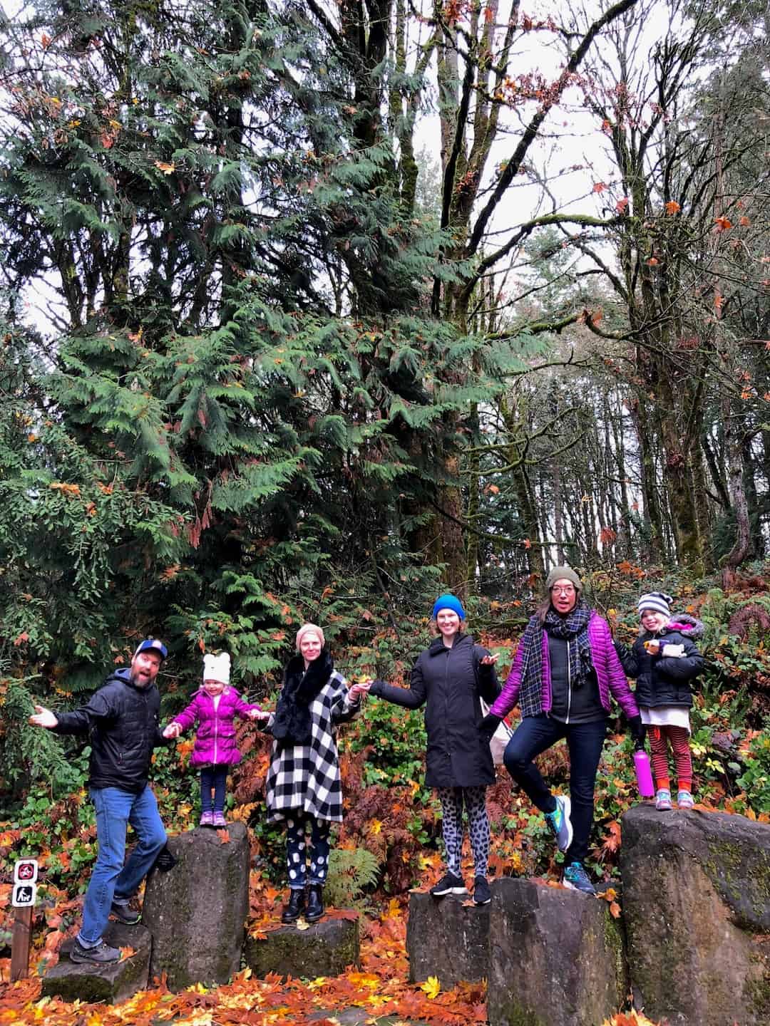 Family hikes in Portland Oregon: Visiting Hoyt Arboretum with kids is a great way to explore up to 12 miles of trails. To & Fro Fam
