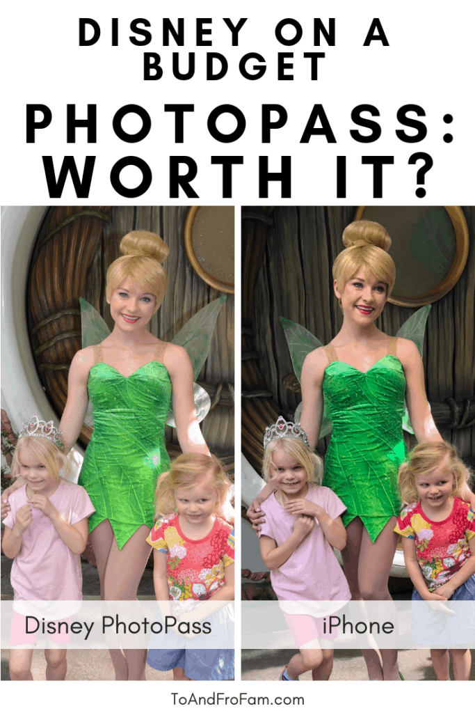 Doing Disney on a budget? Here, I explain the Disney PhotoPass cost, how to use it—and if it's worth it. Tips for cheap Disney vacations! To & Fro Fam