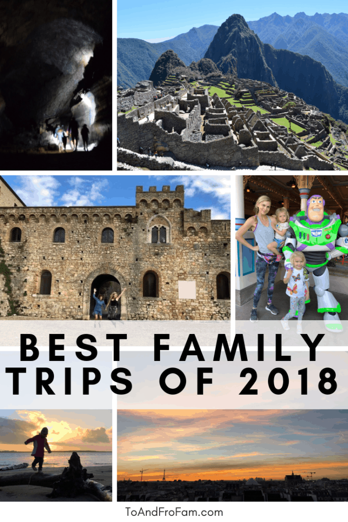 Planning family travel? Consider some of these destinations, which made my list of favorite trips of 2018 from this family travel blogger. To & Fro Fam