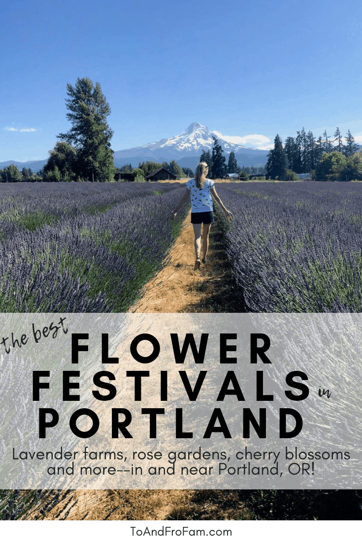 10 flower festivals in Portland (+ nearby) To & Fro Fam