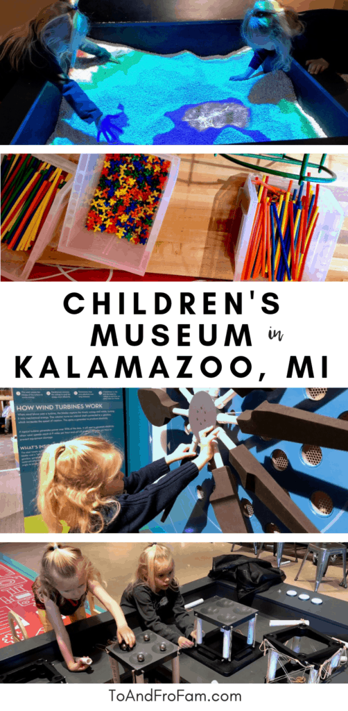 Wondering what to do in Kalamazoo with kids? This FREE children's museum in Michigan is a great way to learn about engineering, math, science and art. To & Fro Fam