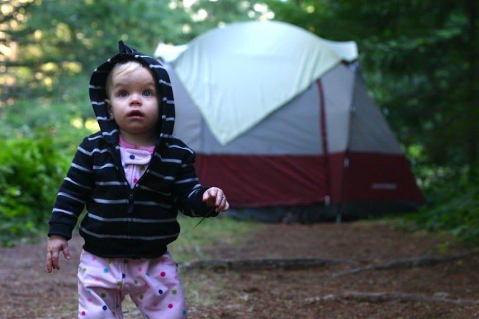 Camping with babies and kids: 35 tips to save your sanity. To & Fro Fam