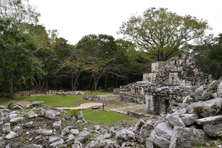Ruins in the Yucatan Peninsula: Muyil Ruins are near Tulum but without the crowds! To & Fro Fam