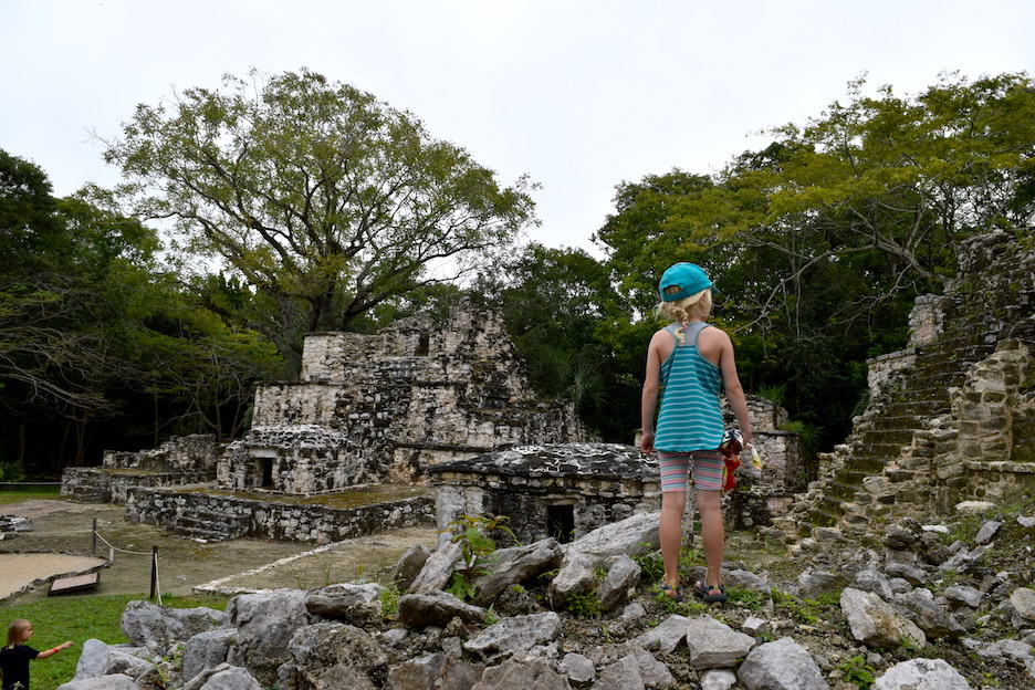 What to do in Tulum, Mexico: Escape the crowds and head to the Muyil Ruins, just 30 minutes outside of town. To & Fro Fam