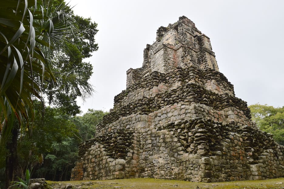 What to do in Yucatan Peninsula, Mexico: Muyil Ruins pyramid near Tulum / To & Fro Fam