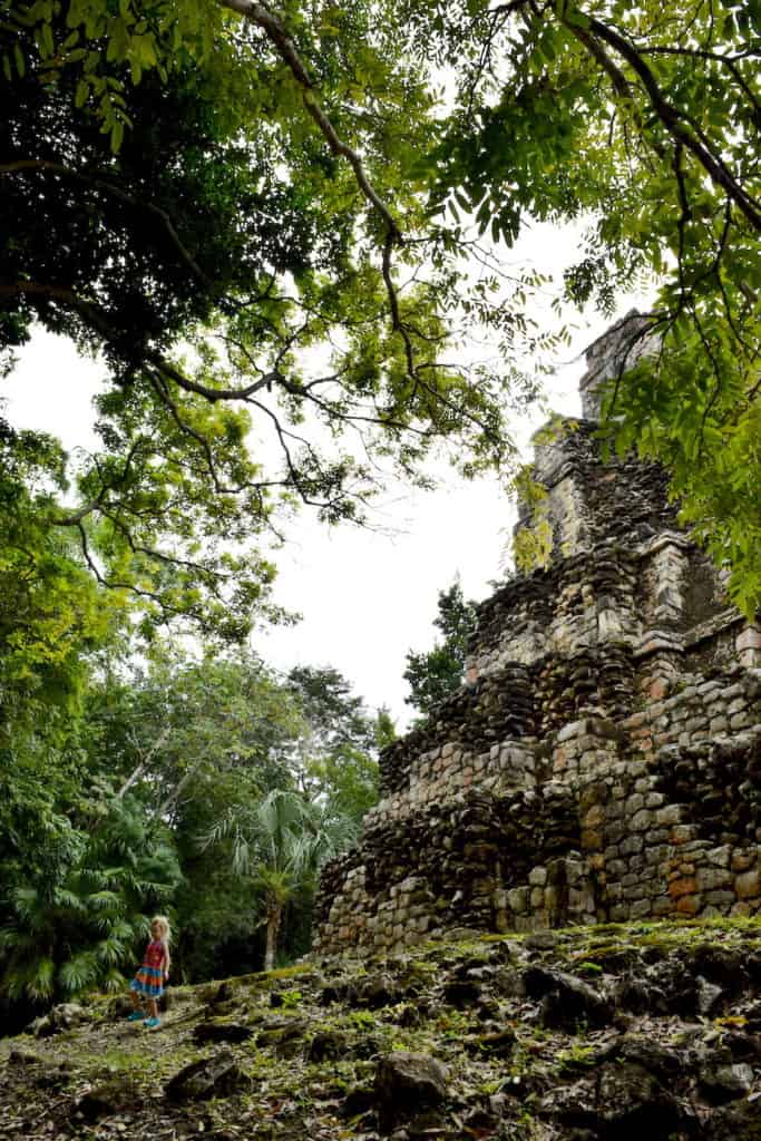 Muyil Ruins pyramid: What to do in Tulum, Mexico. To & Fro Fam