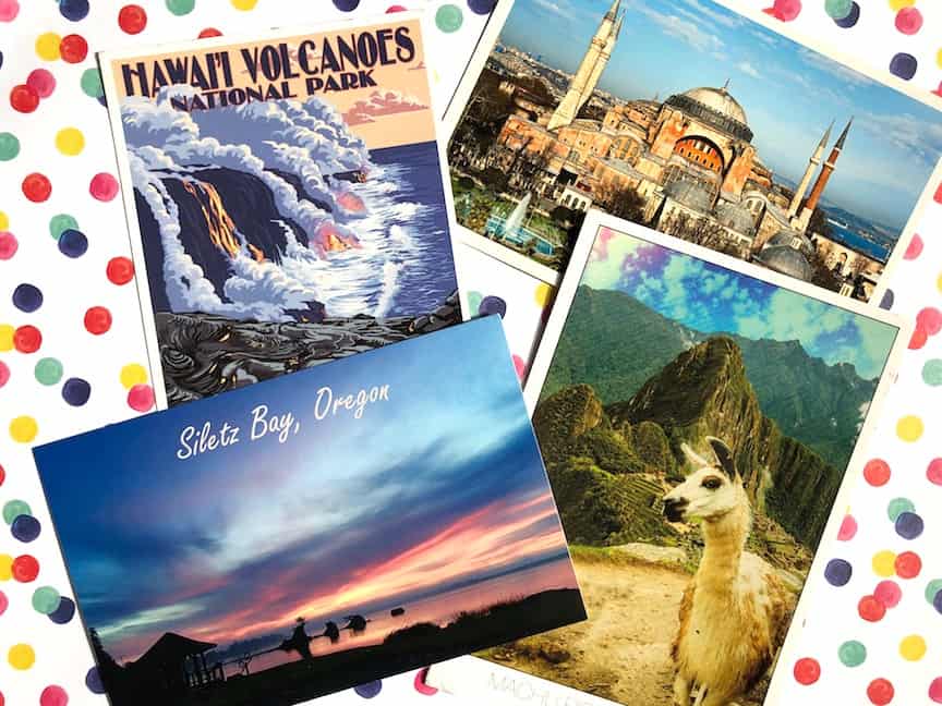 Sending postcards to kids is a fun way to inspire a love of travel in children. Here's how. To & Fro Fam