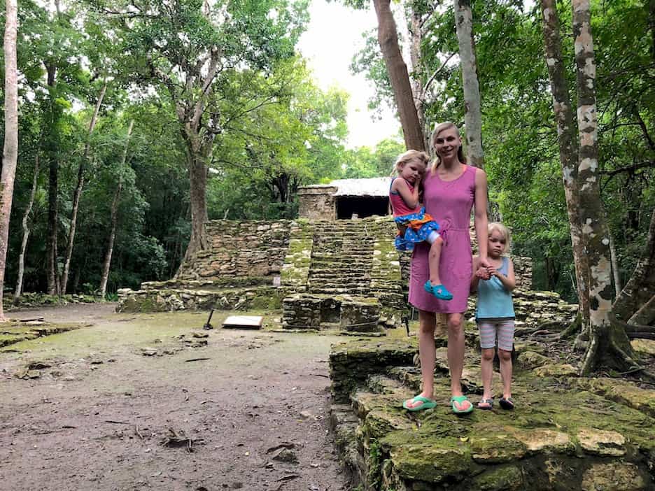 What to do with kids in Tulum  - Muyil Ruins / To & Fro Fam
