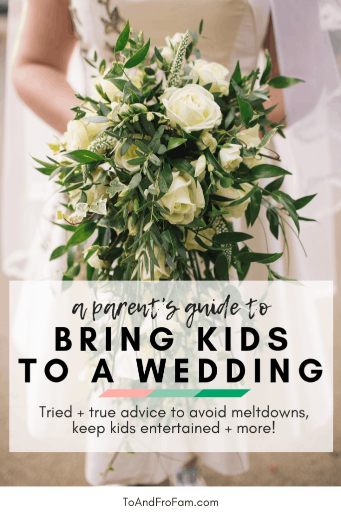 Want to entertain kids at your wedding? Here are 15 tips for a family-friendly wedding! To & Fro Fam