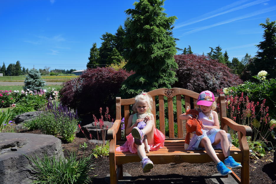 Looking for things to do with kids in Oregon? This peony garden, outside Salem, OR, is free and fun for families. To & Fro Fam