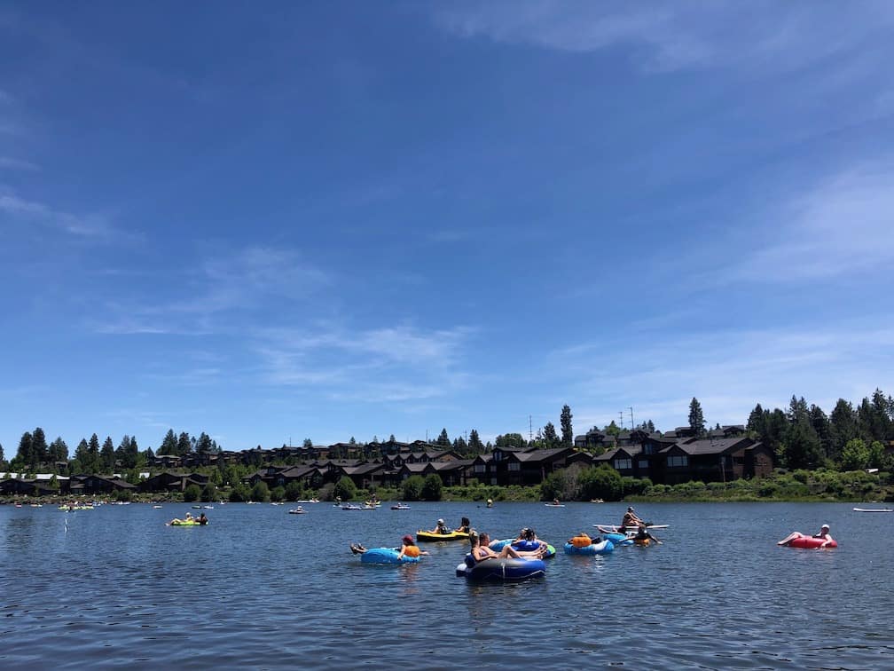 What to do in Bend, Oregon: Eco-friendly travel can include tubing, biking, hiking and more! To & Fro Fam