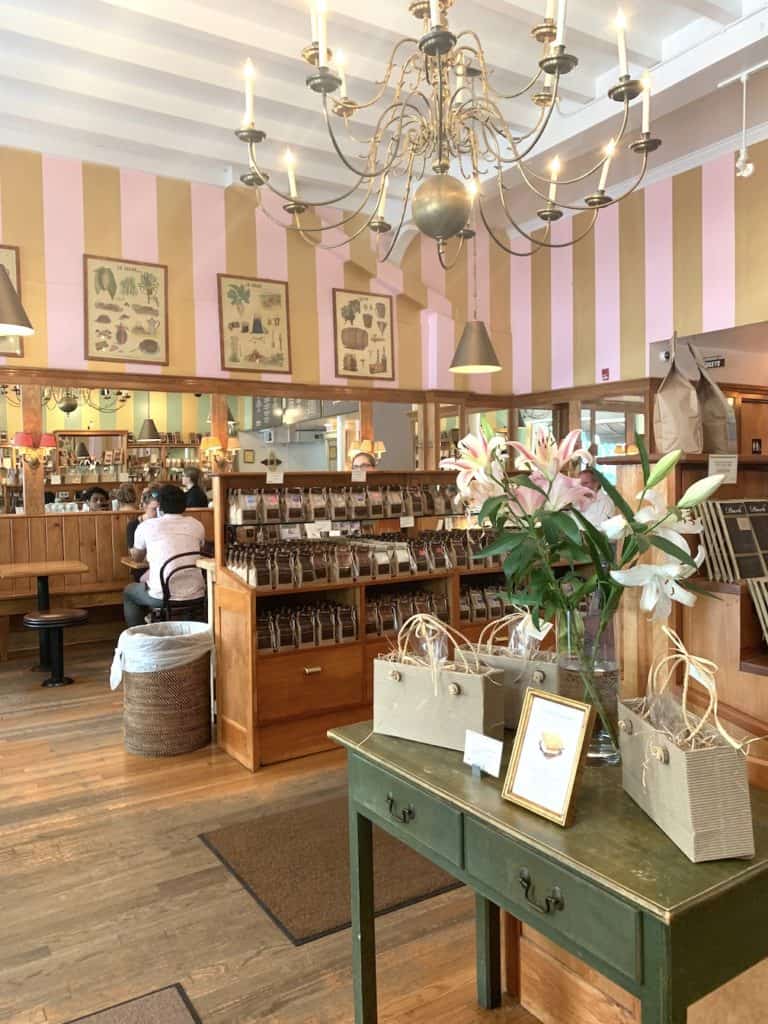 The prettiest chocolate shop you'll ever see - where to eat dessert in Boston / To & Fro Fam