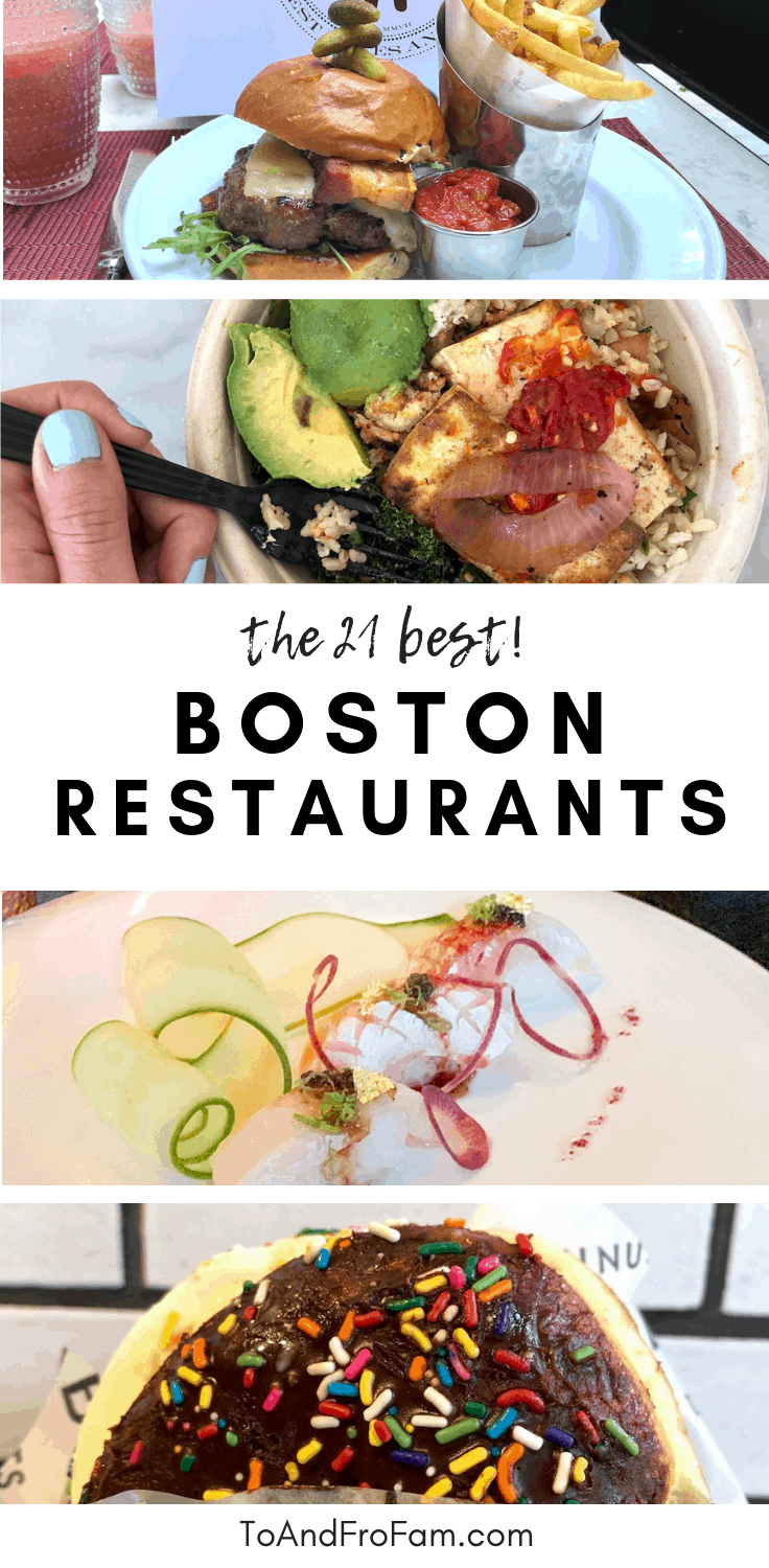 21 best restaurants in Boston for breakfast, lunch, dinner + dessert