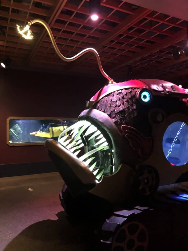 SeaPunk, the newest exhibit at the Oregon Coast Aquarium in Newport, OR / To & Fro Fam