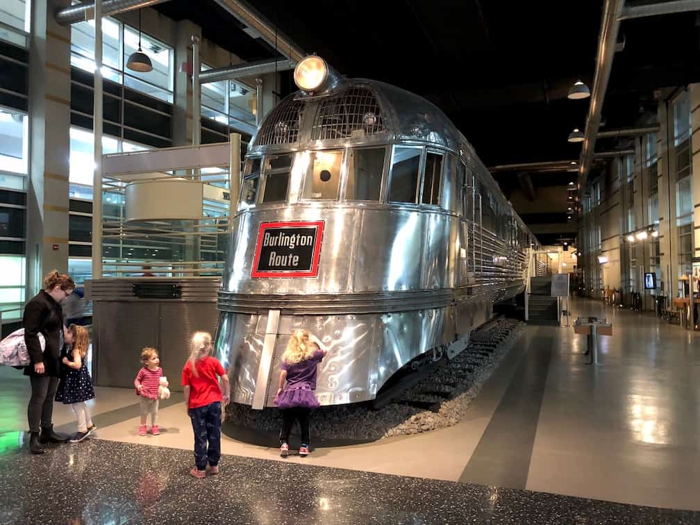Kids who love trains will go nuts for the science museum in Chicago, Illinois. To & Fro Fam