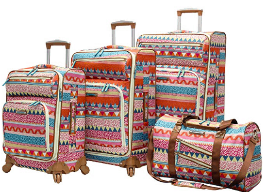 Stylish and bold suitcases for your next trip