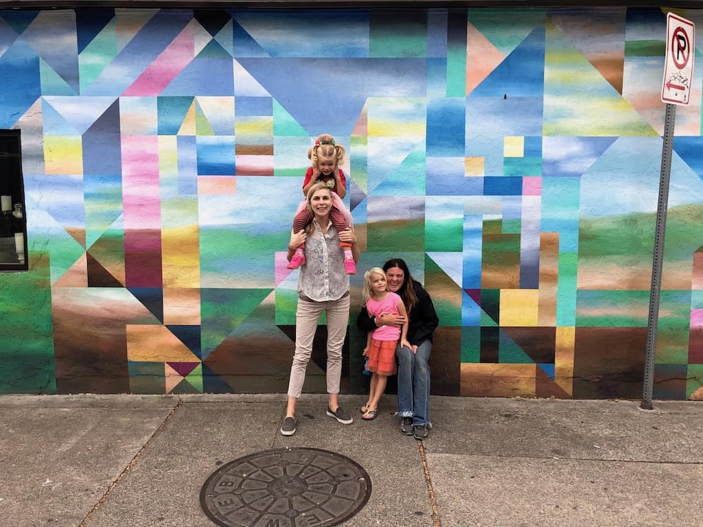 Things to do in Downtown Eugene: A self guided mural crawl! To & Fro Fam