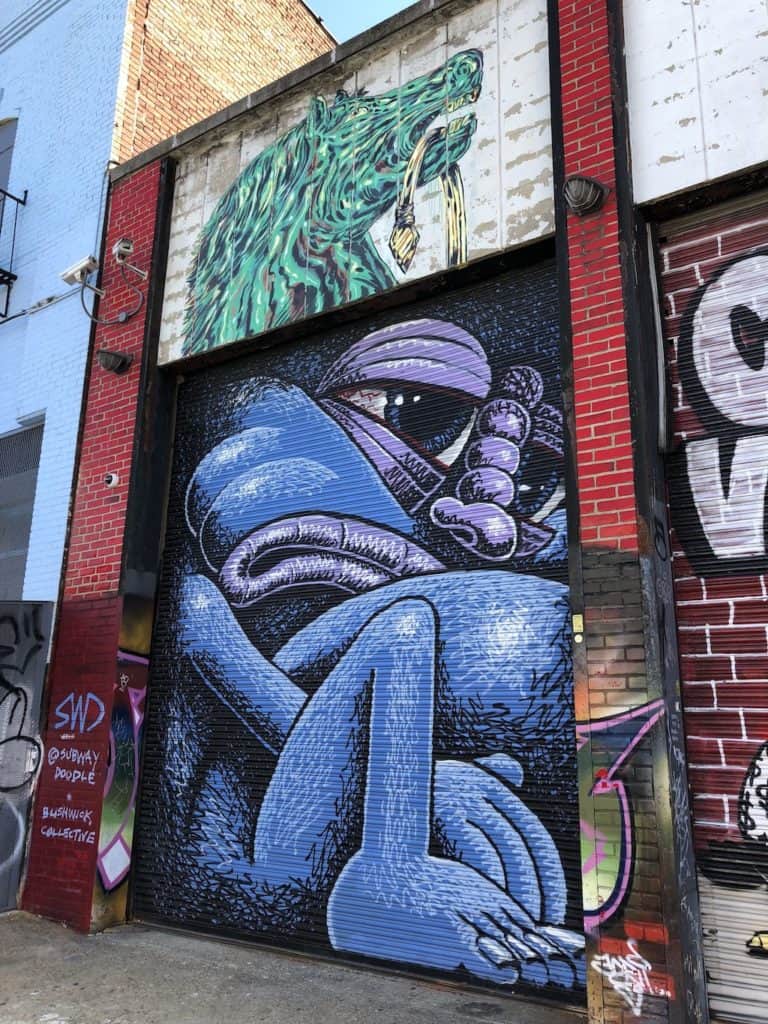 Bushwick Collective street art: Brooklyn, NY's best spot for murals and graffiti / To & Fro Fam