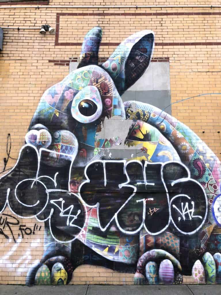 Graffiti and street art in Bushwick, Brooklyn / To & Fro Fam