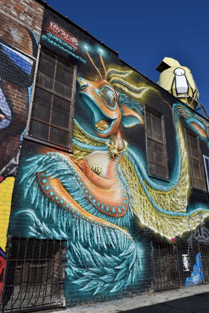 Free things to do in Brooklyn: Tour Bushwick's street art / To & Fro Fam