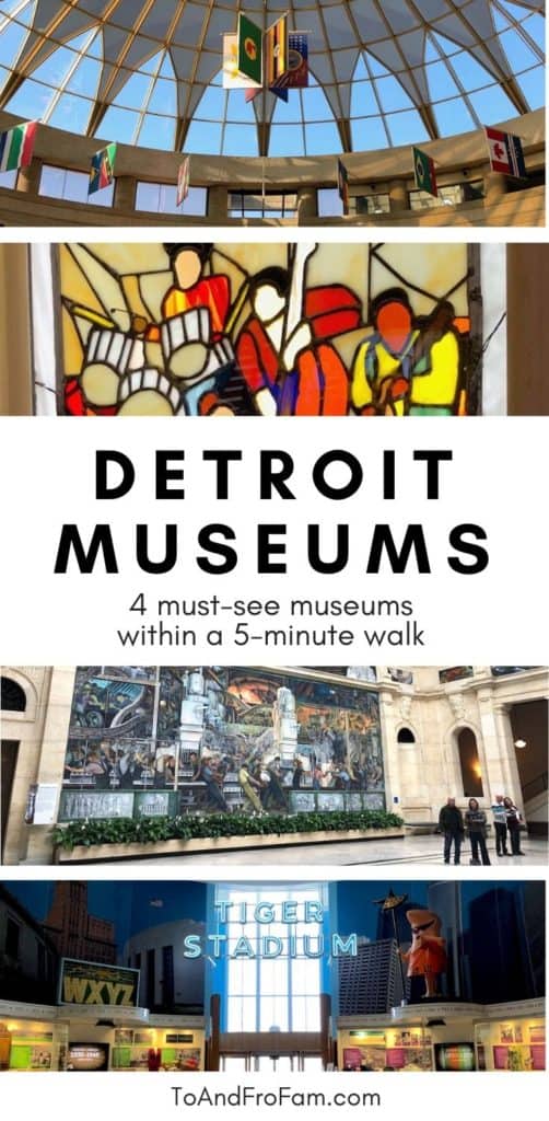 Planning Detroit travel? Then put these museums on your list of things to do in Detroit. Art museums, history museums and a science museum -- you don't want to miss these activities. To & Fro Fam