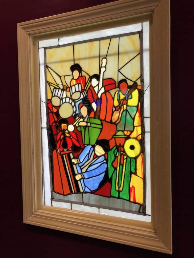 Art in Detroit: The Wright Museum of African American History also includes stained glass and other artwork by Black Americans. To & Fro Fam