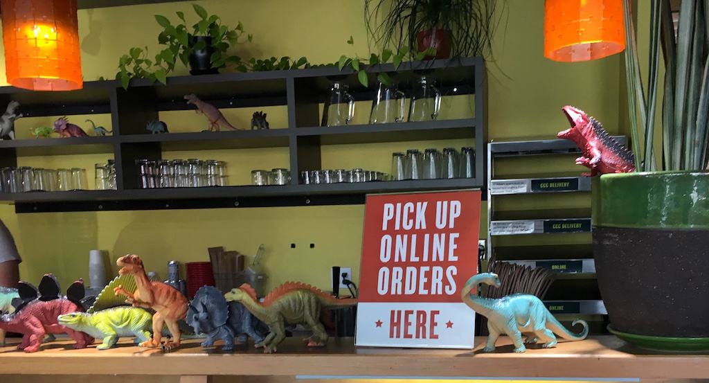 Laughing Planet in Eugene has toy dinosaurs to play with, which makes it one of the best restaurants in Eugene, Oregon for families! See a local's tips for where to eat: the most kid-friendly cafes, brewpubs and more. No matter if you have picky eaters or not, this post is a must-read for people looking for things to do in Eugene, OR with kids. To & Fro Fam