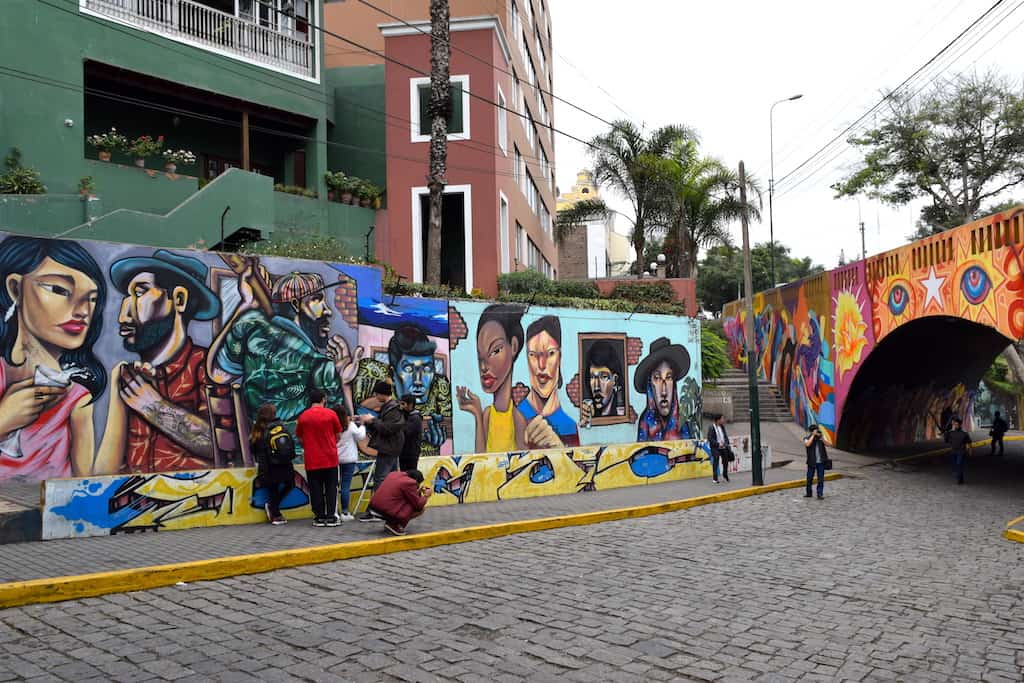 Free things to do in Lima, Peru: See the city's amazing street art. To & Fro Fam