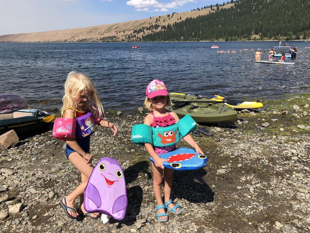Swimming in Wallowa Lake, Oregon—plus riding the tram, hiking in Eagle Cap Wilderness, camping and more! To & Fro Fam