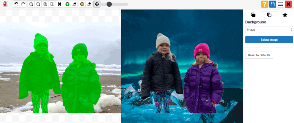 How to change the background of a photo: Travel from home ideas! To & Fro Fam