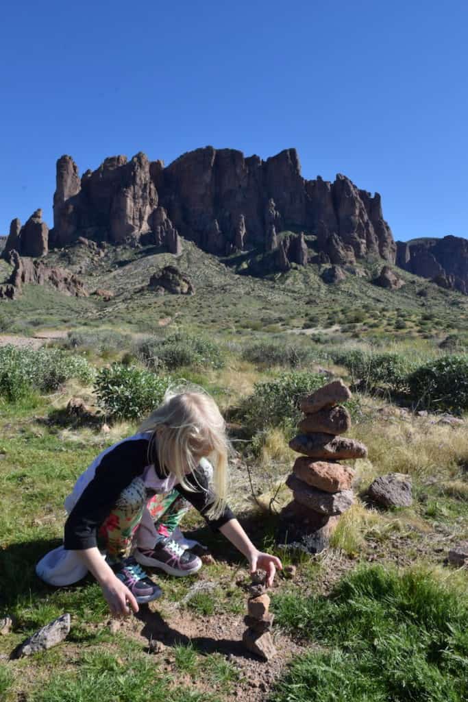 Things to do in Mesa AZ with kids: These two hikes a half-hour outside town are gorgeous but easy enough for children. To & Fro Fam
