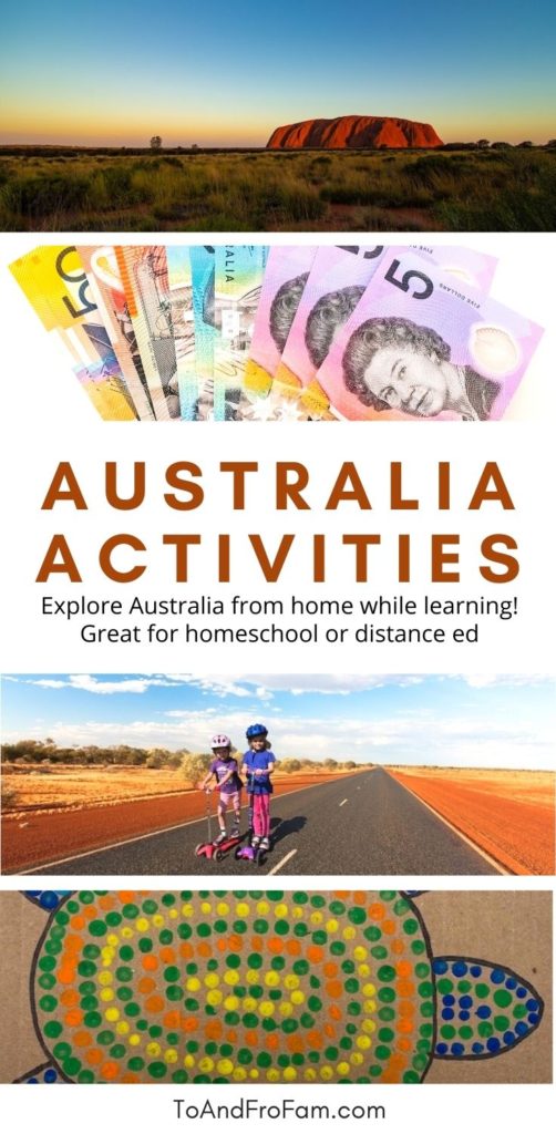 Australia virtual travel activities for kids: 7 homeschool lesson ideas