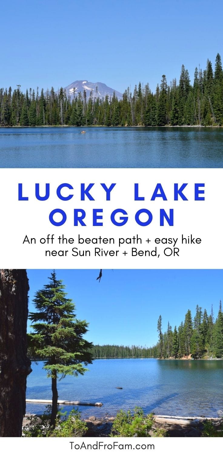 Hike stunning Lucky Lake near Bend, Oregon: Cascade Lakes