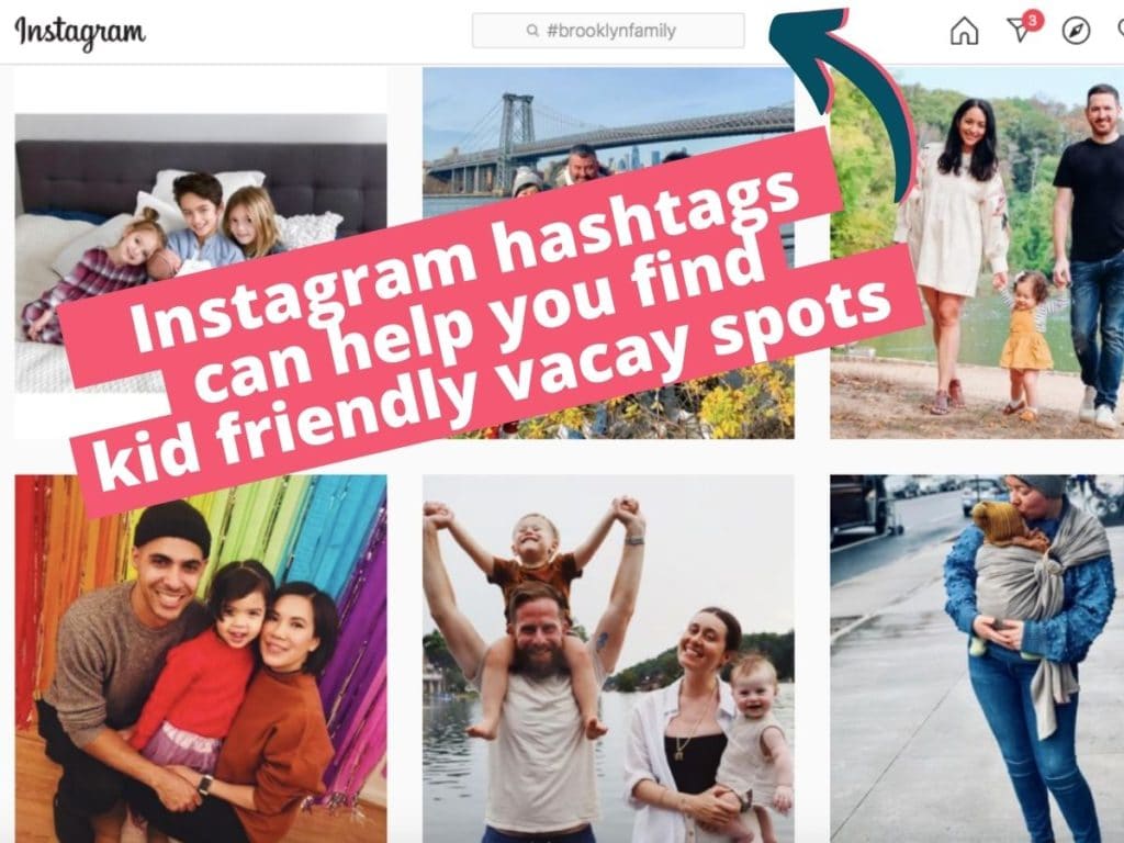 Wondering how to find amazing family vacation destinations? Here, I share 5 straightforward strategies to find kid friendly destinations, including Instagram hashtag research, no matter where you live. So if you want to go on a vacation with kids with year—but you don't know how to start planning a family vacation—click to learn how! To & Fro Fam