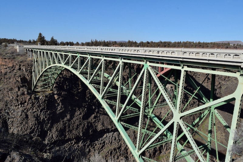 Things to do in Central Oregon near Madras, OR: Stop at the Peter Skene Ogden viewpoint, just off Highway 97. The historic bridge is epic! This is a perfect spot for a Central Oregon road trip to Bend, or to stop on your drive to the Painted Hills. To & Fro Fam