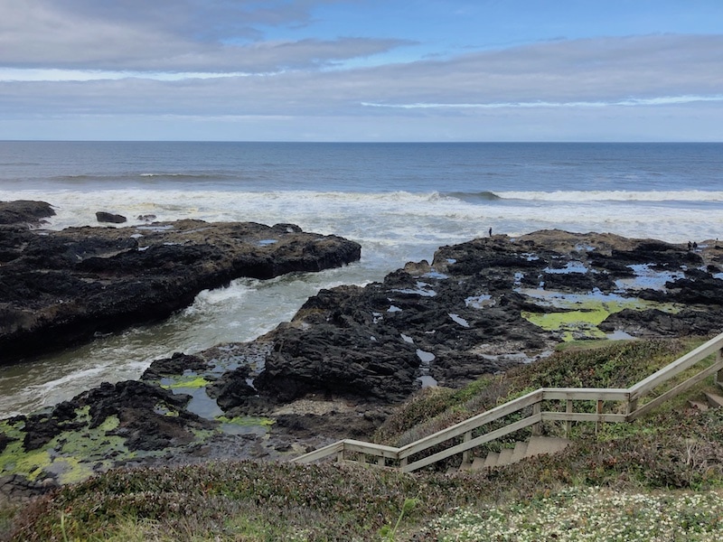 Cook's Chasm on the Oregon Coast is also home to Thor's Well. Visit this little wayside along Highway 101 at high tide to see the most dramatic displays. Then stop at Cape Perpetua, Yachats, or these other cool things to do nearby. 