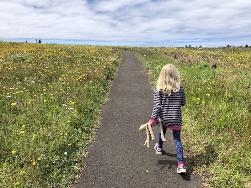 Looking for things to do on the Oregon Coast? Nestucca Bay National Wildlife Refuge offers whale watching, family-friendly hiking, wildflower trails, fishing + more. This free park is between Neskowin and Pacific City, OR. To & Fro Fam