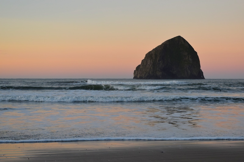 Haystack Rock Pacific City Oregon -- one of the most iconic landmarks on the Oregon Coast. To & Fro Fam